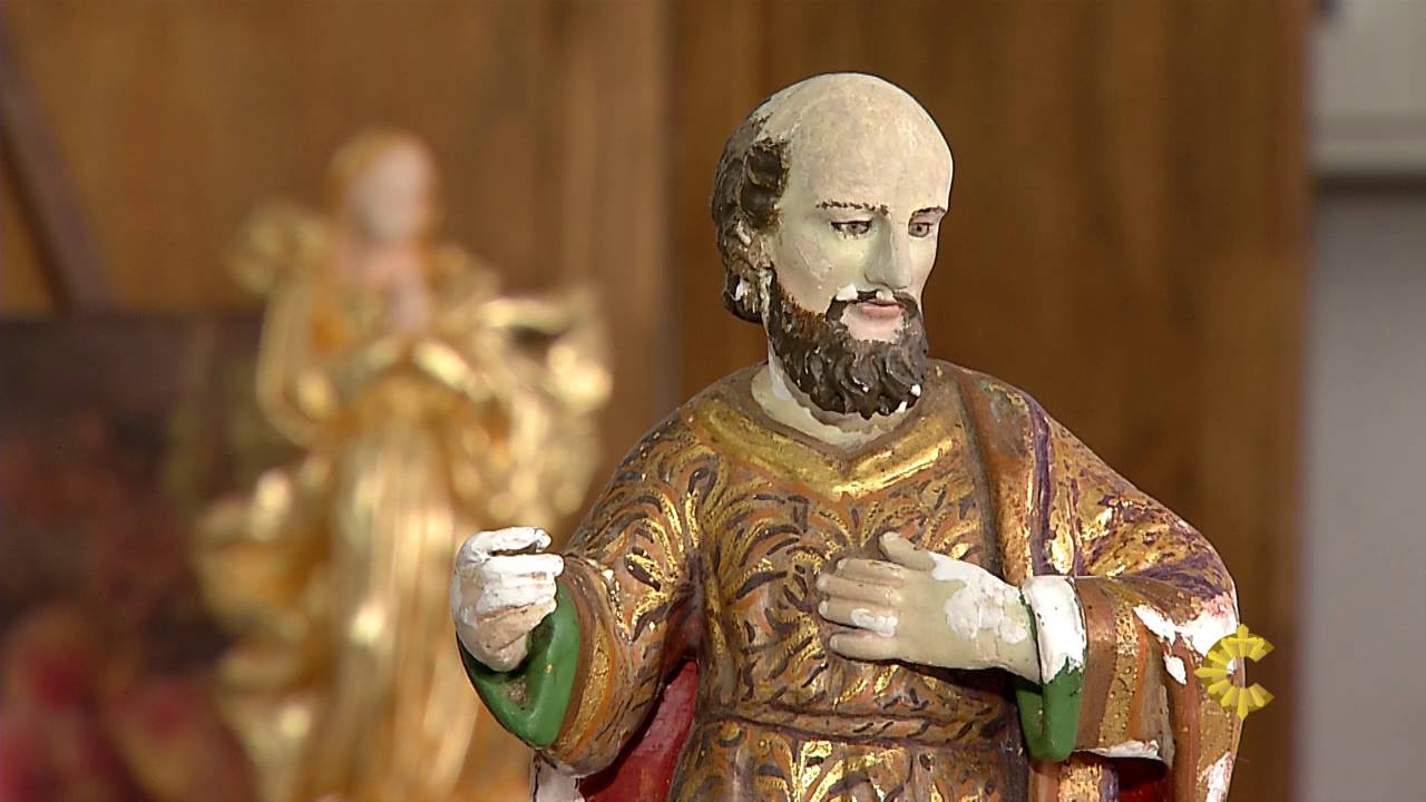 JORNALISMO | ARTISTA PLÁSTICA SE DEDICA À RESTAURAÇÃO DE IMAGENS SACRAS [CC]