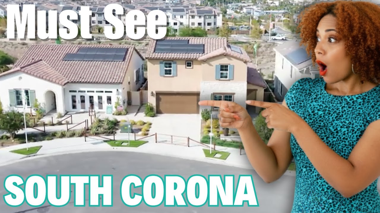 Новое строительство в Короне, Калифорния, обязательно к просмотру | Потрясающий тур по домам