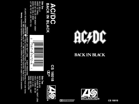 AC/DC: Rock and Roll Ain't Noise Pollution (1980 Cassette Tape)