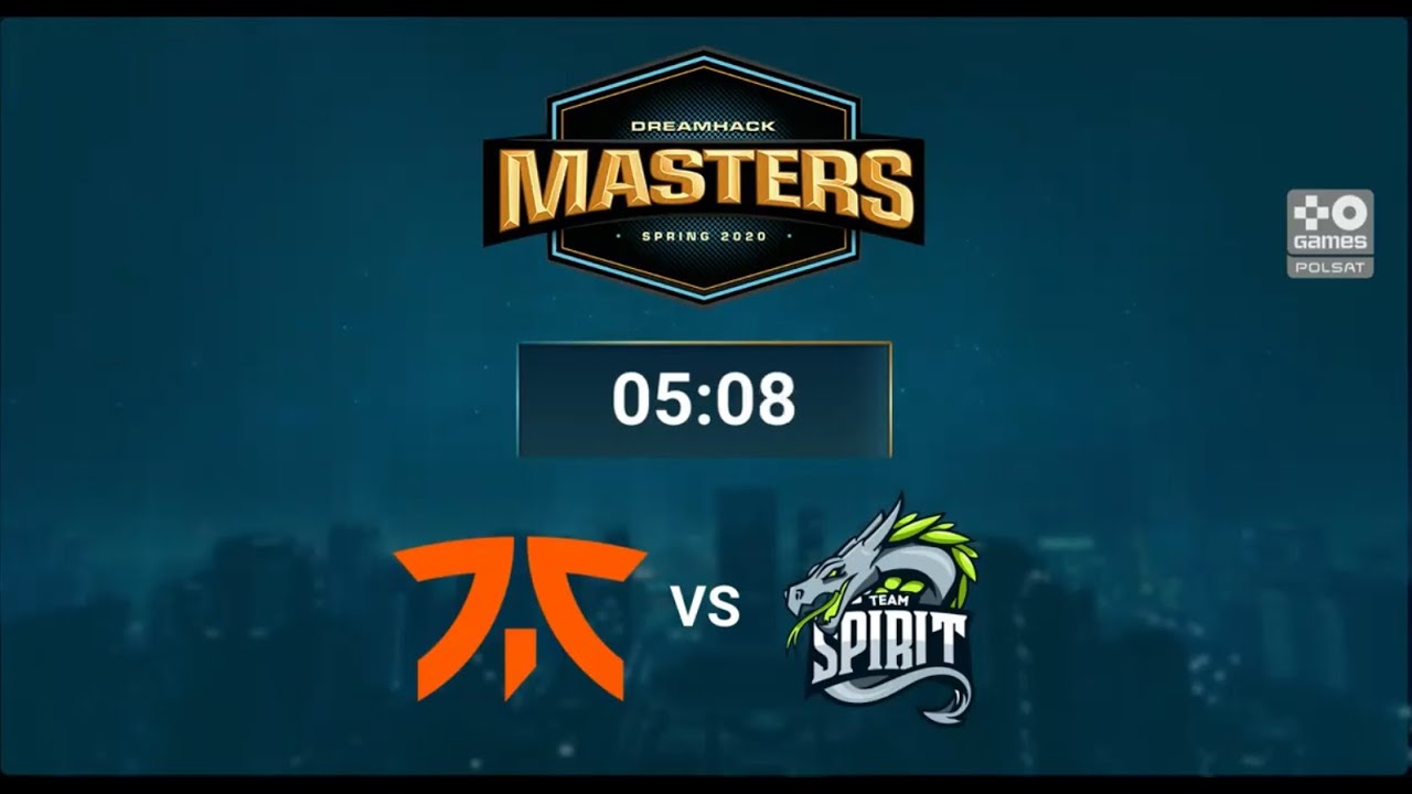 LIVE : Fnatic vs Spirit // Dreamhack-masters-spring-2020-europe // CSGO