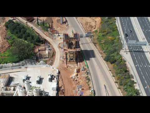 מסילת 431 במחלף עין הקורא - תחילתה של צורה...