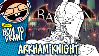 How to Draw ARKHAM KNIGHT (Batman: Arkham Knight) | Narrated Easy Step-by-Step Tutorial screenshot 4