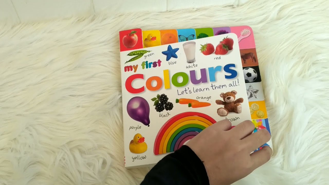 My First Colors - (my First Tabbed Board Book) By Dk (board Book