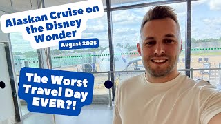 Alaskan Cruise on the Disney Wonder | The Worst Travel Day Ever?! | British Airways | London Gatwick