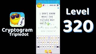 Famous Cryptogram Tripledot Level 320 Answer | SolutionGuruji Wealth