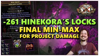 [PoE] 261 Hinekora's Locks  The Final Minmax for Project Damage  Stream Highlights #815