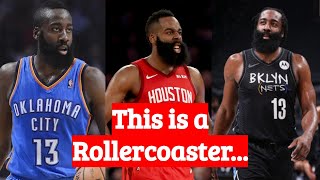 The Interesting Evolution of James Harden's playstyle throughout his career...