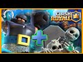 Jugando mazo de mega caballero + Cementerio  Subiendo copas 6400 / CLASH ROYALE Gameplay