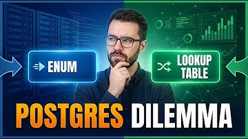 Postgres ENUM vs Lookup Table — The 1 Question That Decides It