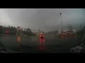 3-25-2021 Centreville, AL - Close range intercept of large wedge tornado - debris flying -trees down