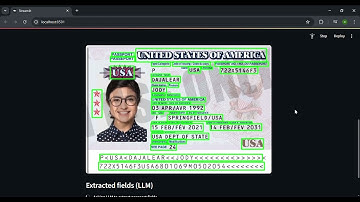 Document AI with OCR + LLM | Passport Scanner with AI