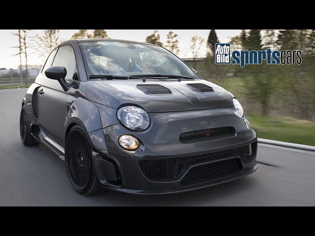 Kurze Ausfahrt mit dem extremsten Abart 500 der Welt: Mehr zum Pogea Ares im aktuellen Heft der AUTO BILD SPORTSCARS Nr.7 / 2017 !