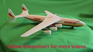 3D Printing the Antonov An-225 Mriya — 15 Hour Print Time-Lapse | Snapmaker U1