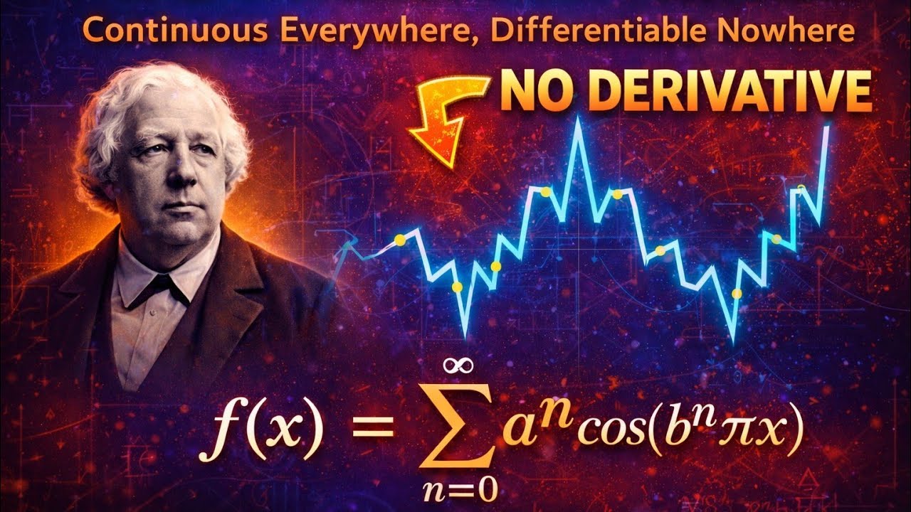 But Why the Weierstrass Function Has No Derivative - YouTube