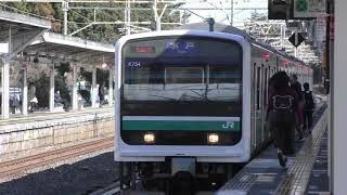 542M E501系 K754編成 常陸多賀駅発車