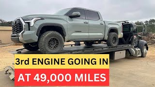 My 2022 Toyota Tundra Needs 3rd Engine at 49,000 Miles and Going To Dealership Again