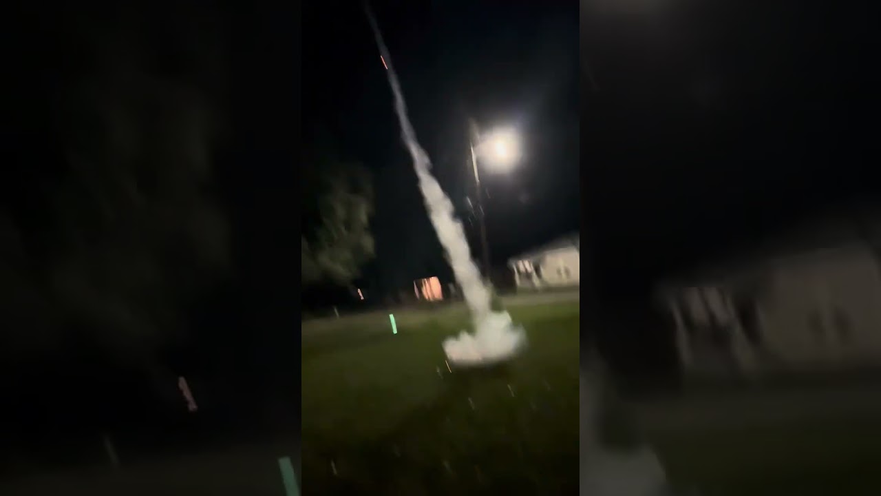 Fireworks with family 