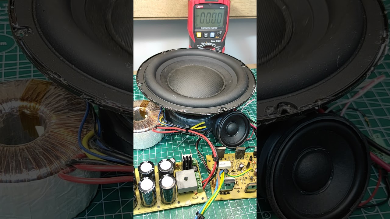 65V Symmetrical DIY Audio Amplifier | 2SC5200 & 2SA1943 Power Transistors 🔊