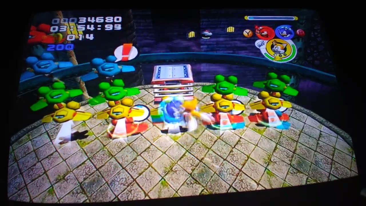 Sonic Heroes Robot Storm Team Sonic in Xbox 360