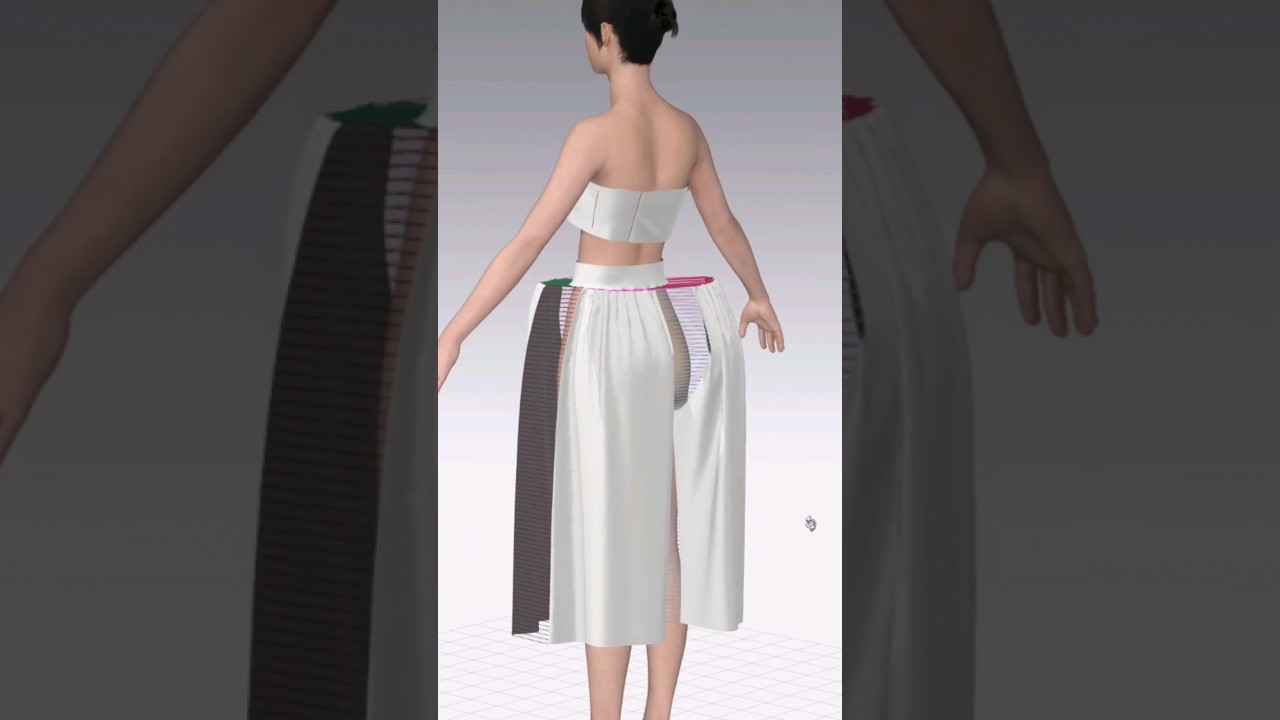 Wait for it... 👀 Digital design made in CLO by Maroulee