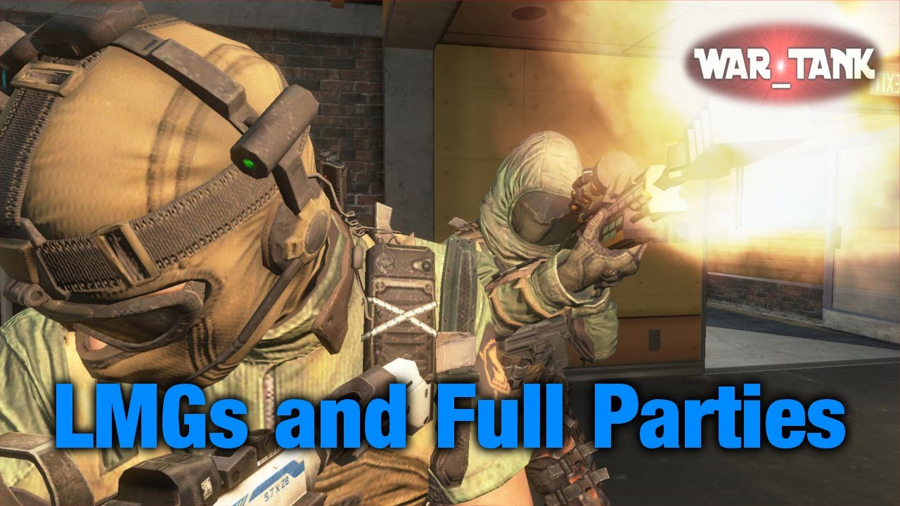 LMGs and Full Parties (Black Ops 2 LMG Gameplay with