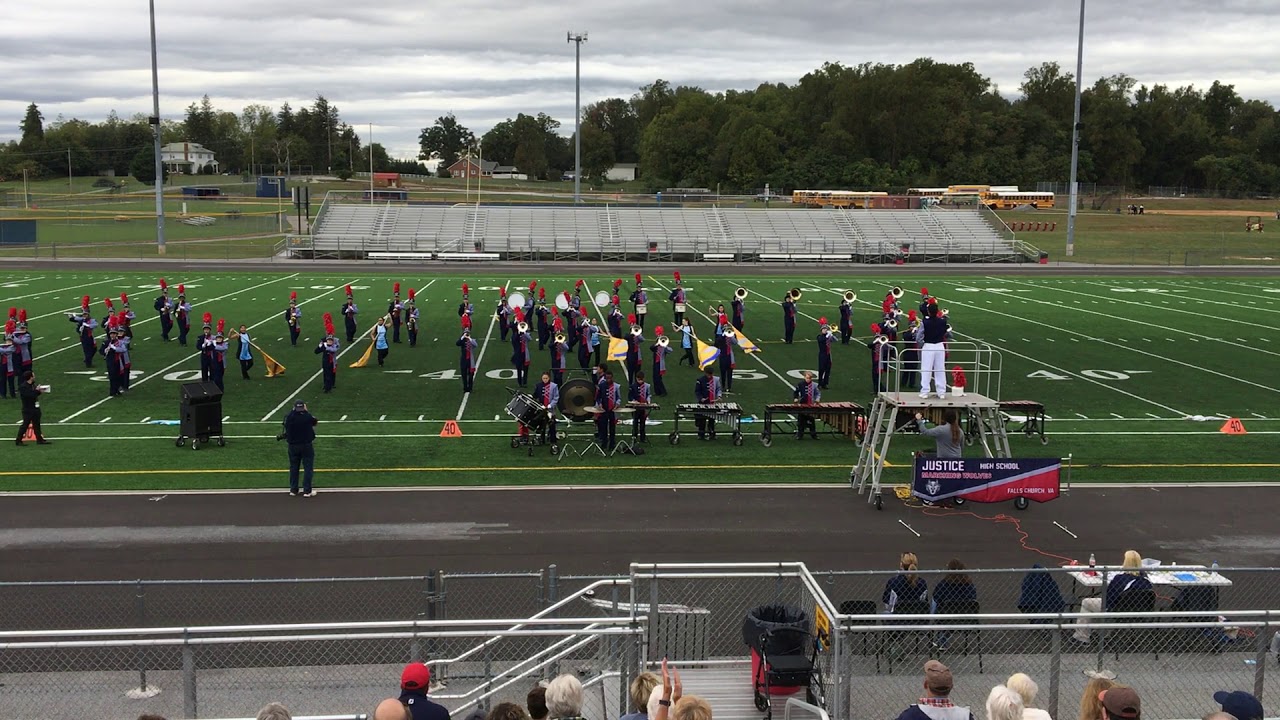 Justice High School Marching Band - Competition -Washington High School, Charles Town, WV - 10/14/19