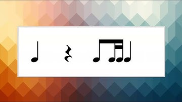 Rhythm Practice Call & Response: Eighth Note - 2 Sixteenth Notes (Standard Notation with Voice)