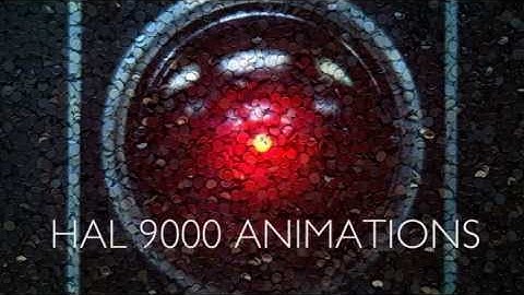 HAL 9000 ANIMATIONS Intro - Blender (Cycles) HD