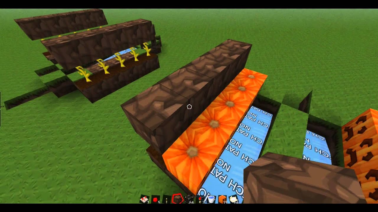 Ферма арбузов майнкрафт автоматическая ферма. 2. Как сделать ферму тыкв. Автоферма арбузов в майнкрафт. 2.