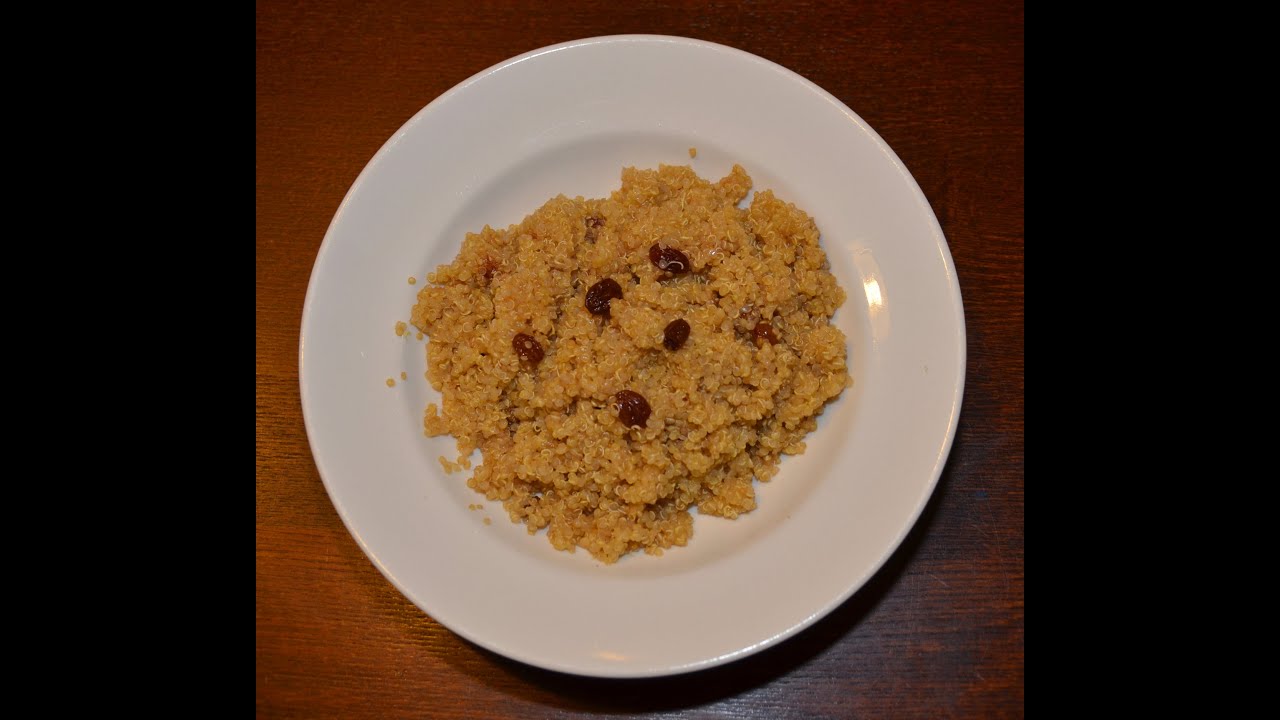 Breakfast Quinoa in the Pressure cooker YouTube