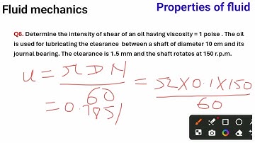Velocity gradient | shear stress | viscosity  | kinematic viscosity | dynamic viscosity