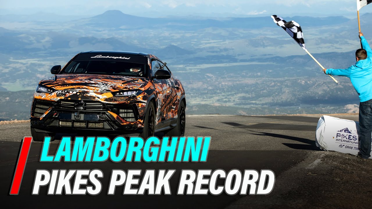 Lamborghini Urus Sets SUV Record At Pikes Peak