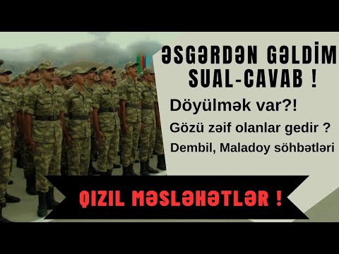 Əsgərlik haqqında hər şey. Getməzdən öncə mütləq izləyin!