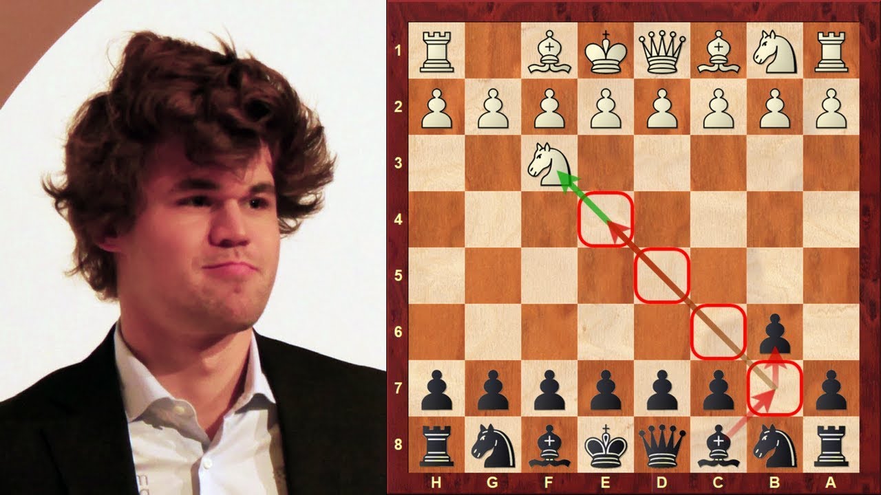 Magnus plays his best opening part 1 #magnuscarlsen #chess #carlsen #c