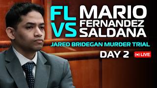 LIVE COURT: 🔥FL v Mario Fernandez Saldana | Jared Bridegan Murder Trial - Day 2