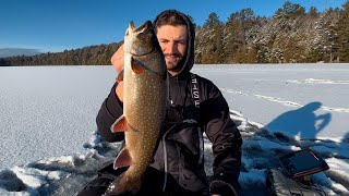 First Ice 2024 - Ice Fishing for Splake Trout