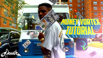 Tutorial How To Make A Money Vortex Effect On Mobile (Node video+Alight motion)