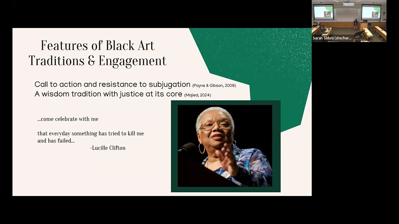 Exploring Barriers and Engagement in Black American Arts Through Survey Insights - Christa Mahlobo