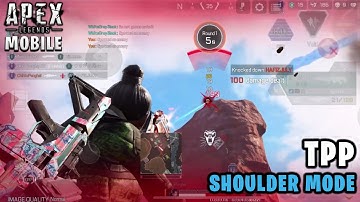 TPP Shoulder Mode is Aimbot🔥 | Apex Legends Mobile