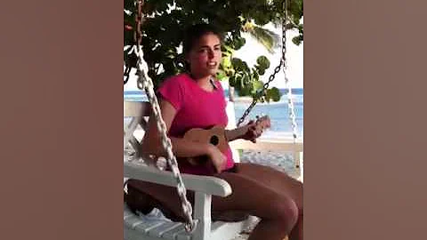 Karen McKeough on Cayman Brac