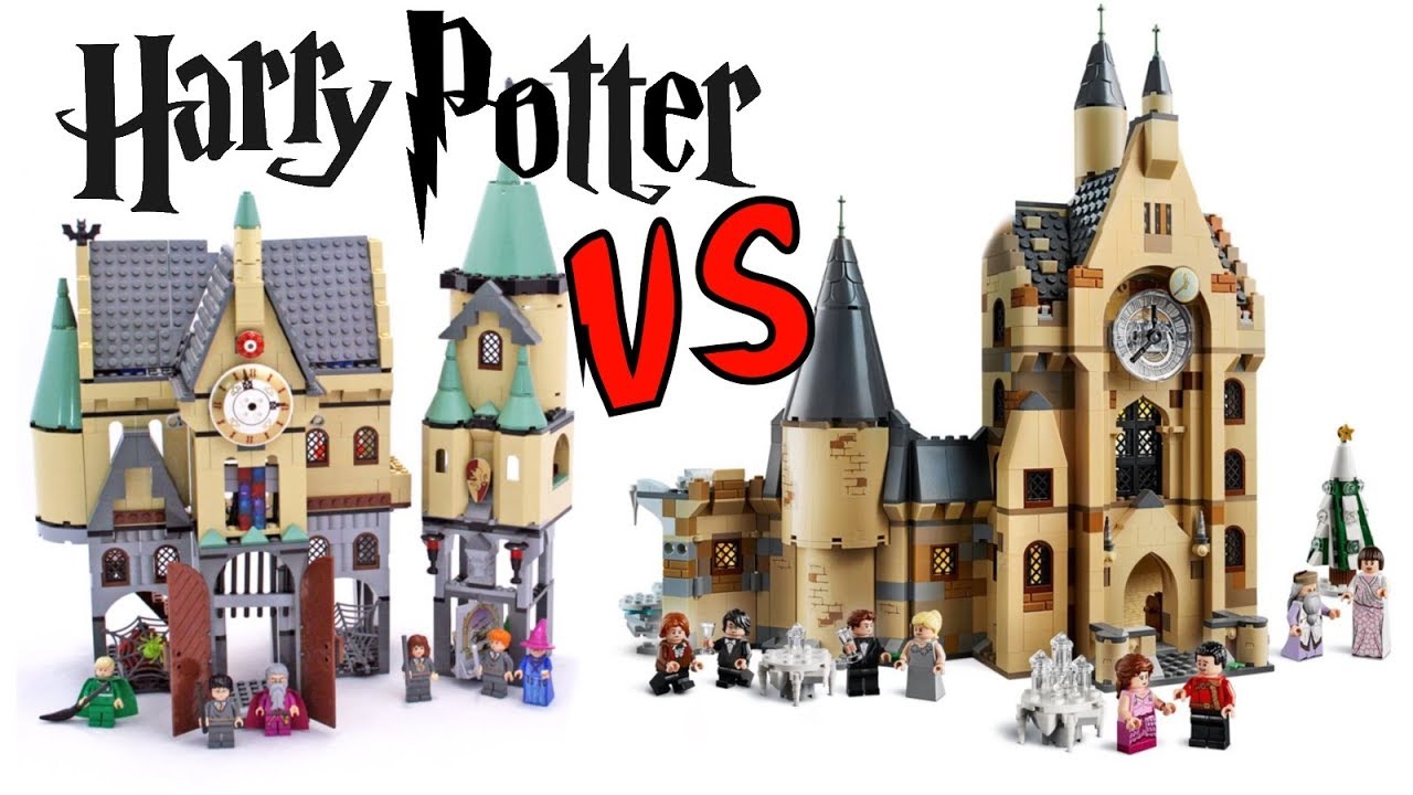 harry potter clock tower lego set