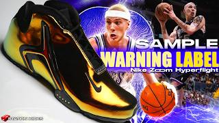 "WARNING LABEL" - THE NEW EXCLUSIVE NIKE ZOOM HYPERFLIGHT SAMPLE