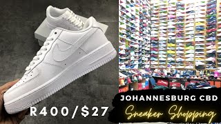 Sneaker Shopping in Johannesburg CBD