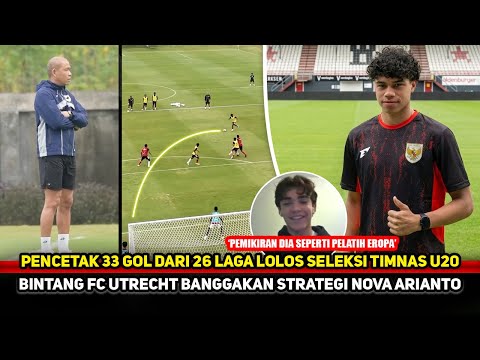 alambet x dewi168 - HASIL SELEKSI DILUAR DUGAAN! Nova Arianto buat Bintang Utrecht gacor~Timnas U20 generasi emas