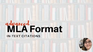 MLA Format - In text Citations Lecture