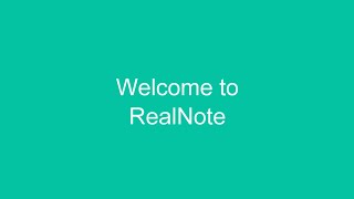 Welcome to Social AR - Welcome to RealNote screenshot 1