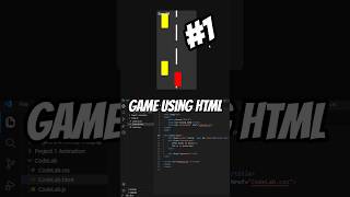 Game Using HTML and CSS PART 1 | #shorts #gaming #programming #coding