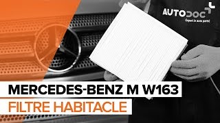Entretien Mercedes ML W163 2004 - guide vidéo