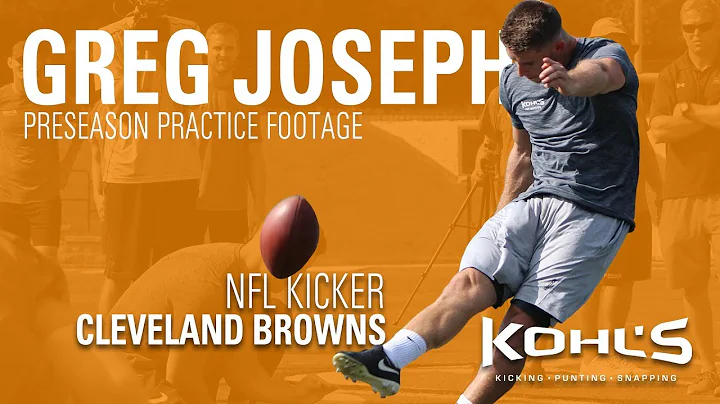Cleveland Browns NFL Kicker Greg Joseph | Preseaso...