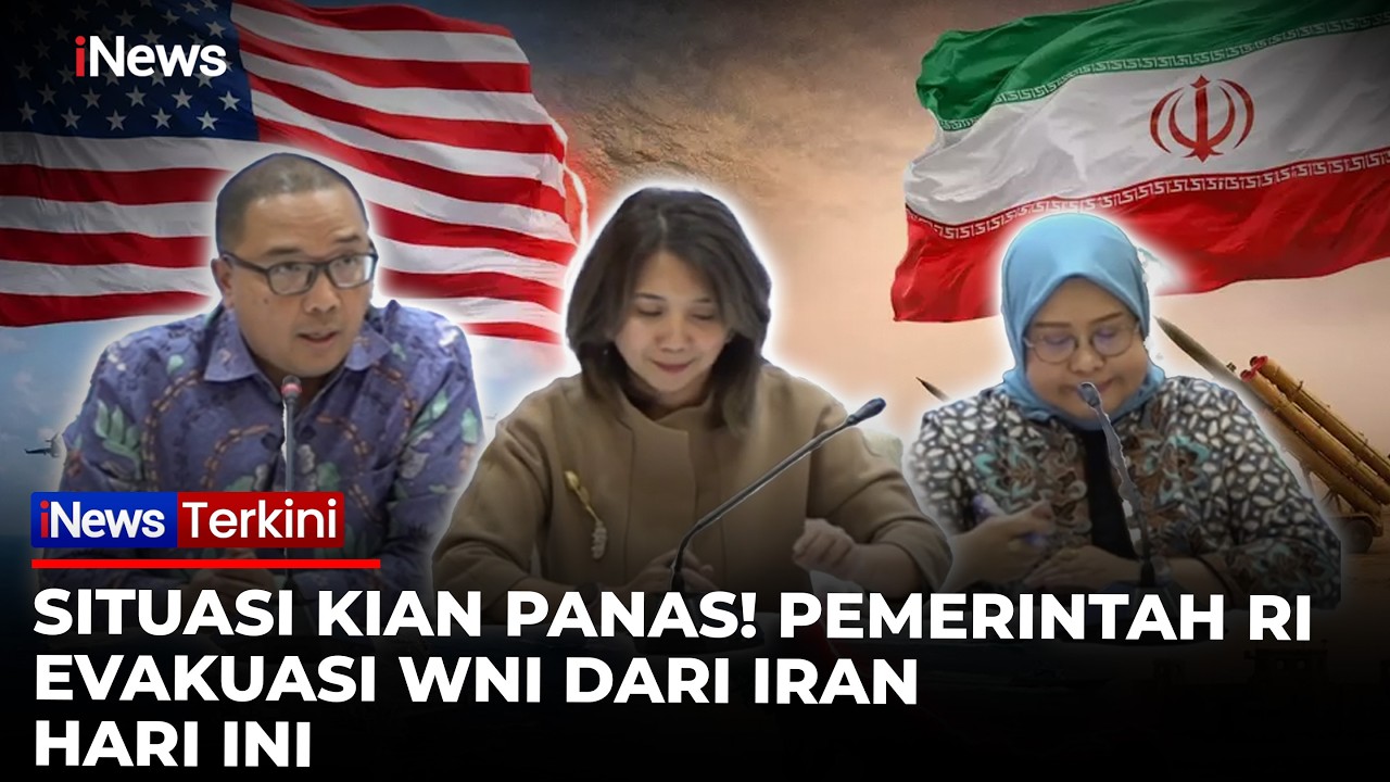 BREAKING! Perang AS–Iran Memanas, Indonesia Mulai Evakuasi WNI dari Iran Hari Ini